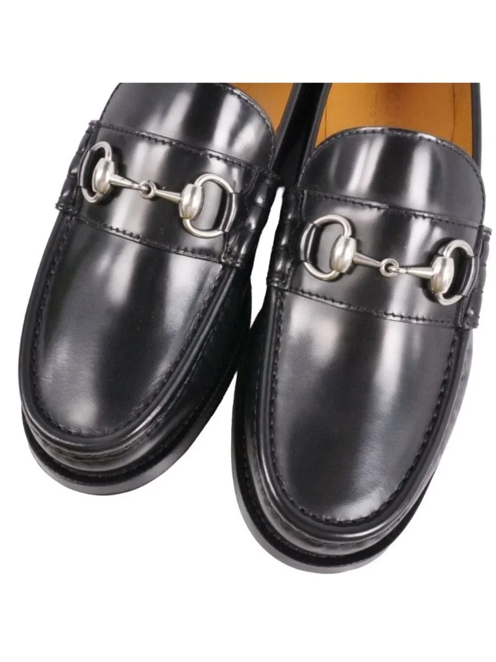 Gucci Loafers Moccasins Horsebit Leather Shoes